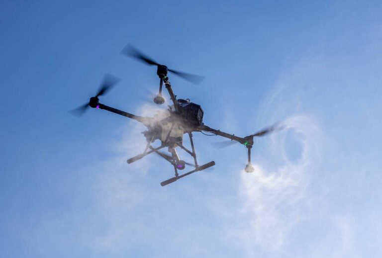 Take your spraying to a whole new level with drones!