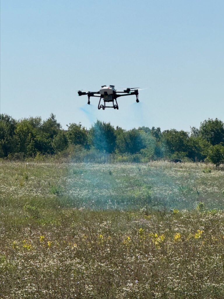 The Effect of Flight Altitude on Spray Pattern: A Case Study with the L30 V2