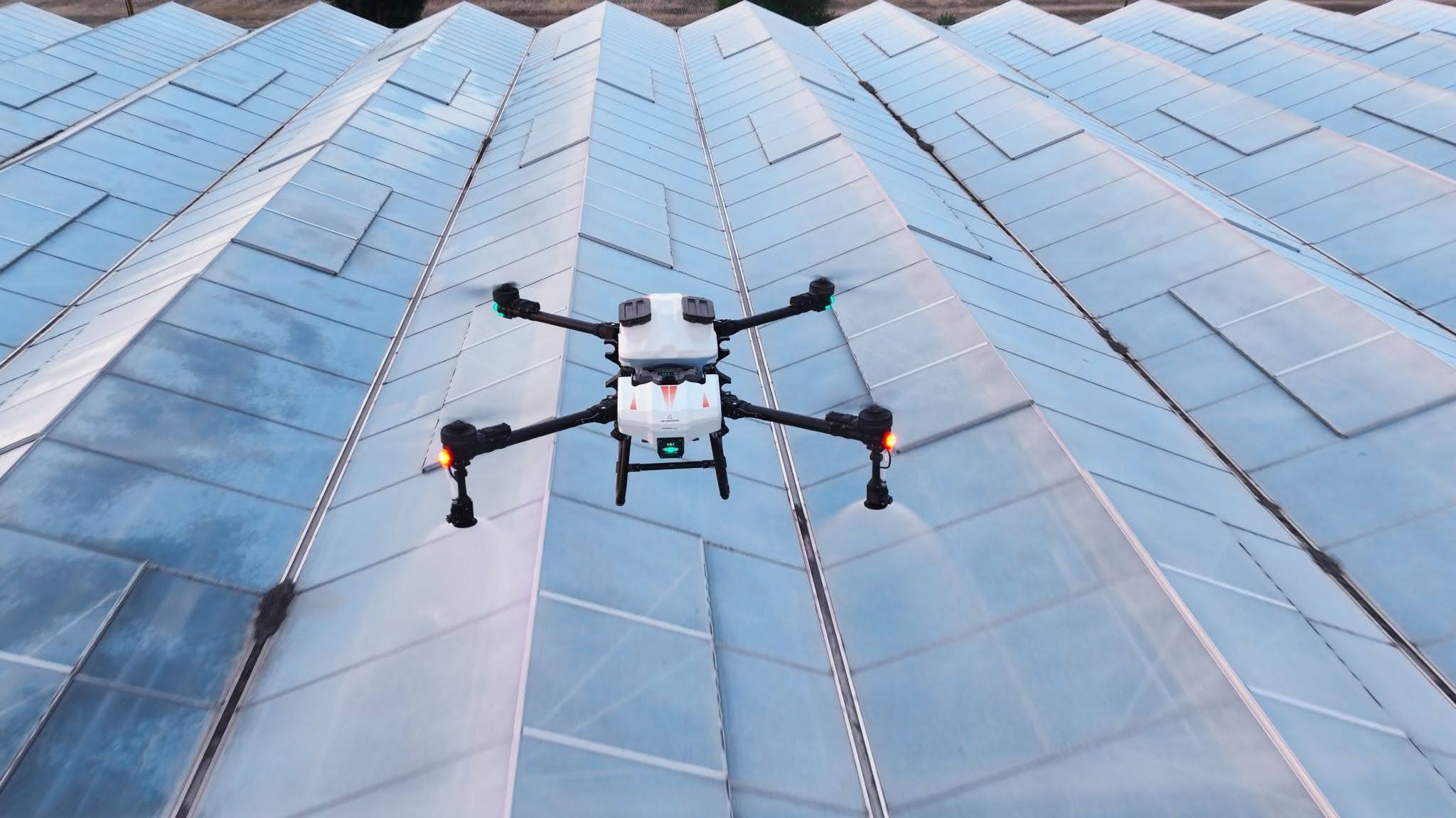 More Than a Spraying Drone: Greenhouse cleaning with the L30 V2