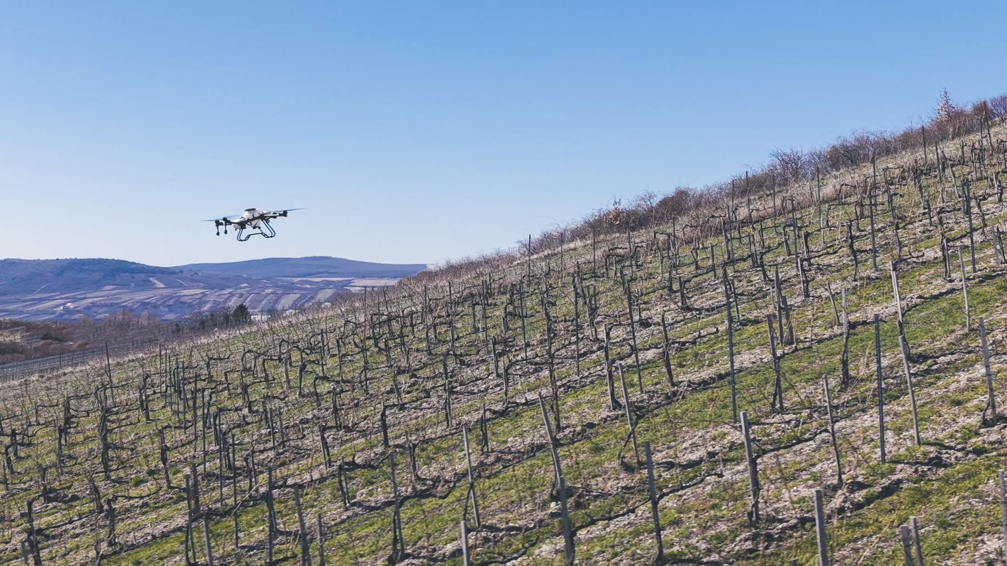 Farming on Difficult Terrain: Where Spraying Drones Make the Difference
